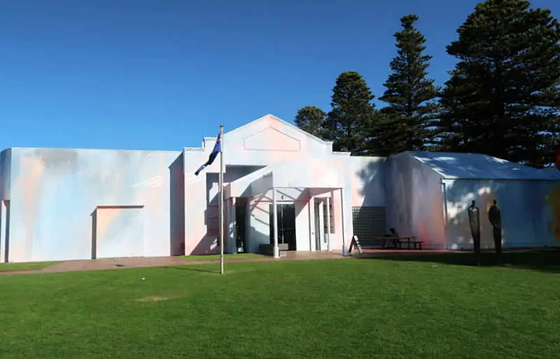 The colourful Warrnambool Art Gallery. 
