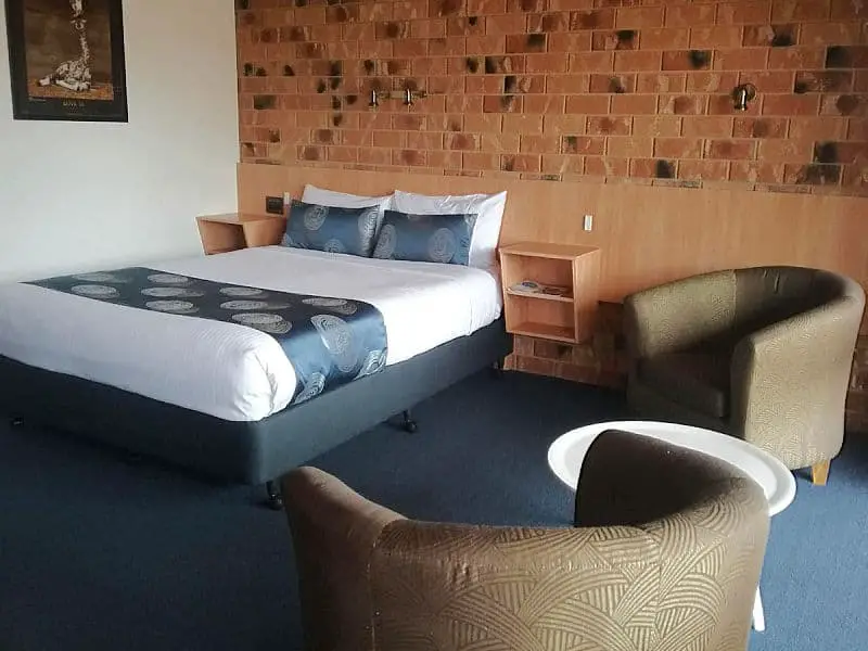 Werribee Park Motor Inn guest room. Werribee motel accommodation. 
