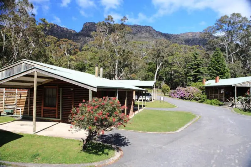 View of Halls Gap Log Cabins Resort