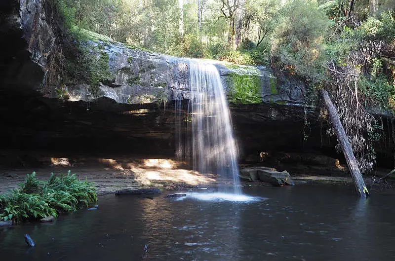 Lower Kalimna falls a picture postcard Lorne waterfall.