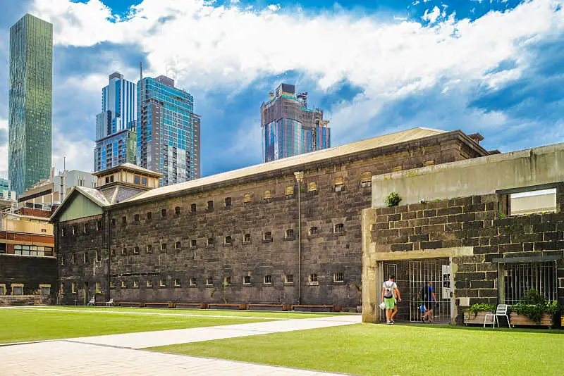 Old Melbourne Gaol in Victoria, Australia
